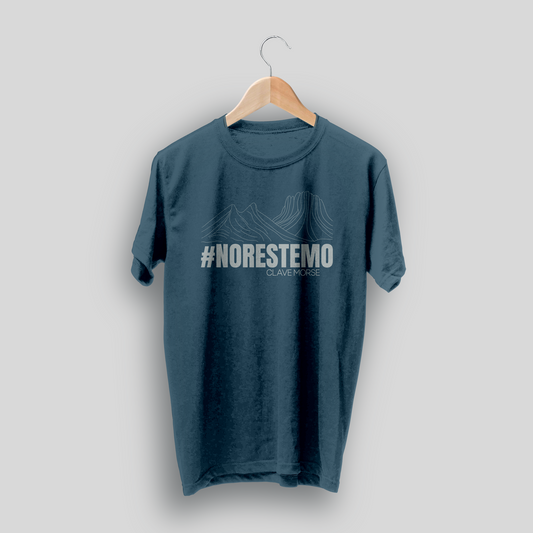 Playera Negra #NORESTEMO – Clave Morse