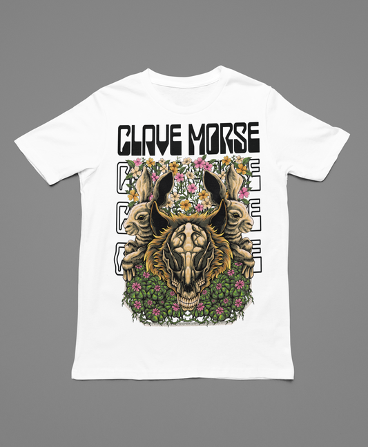 Playera Clave Morse Fox Skull