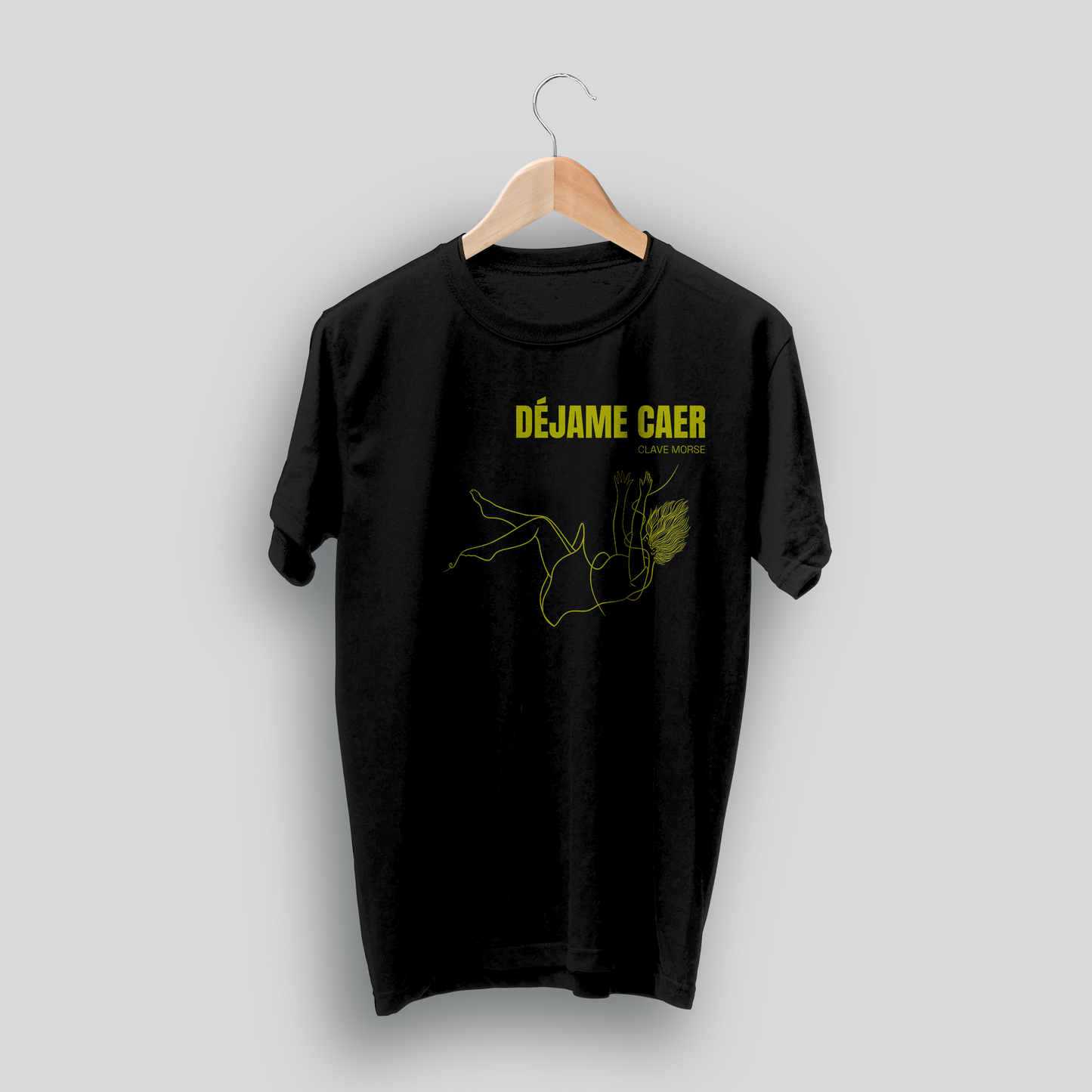 Playera Déjame Caer - Clave Morse